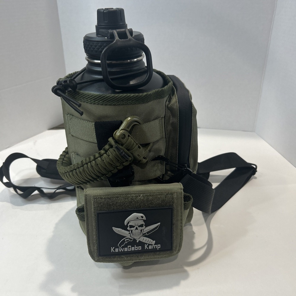 New Kawagebo Kamp Tactical Bag w/Water Bottle‎ Holder NWT Hard to find!